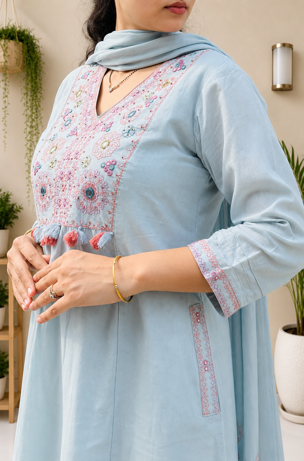 Mint Blossom- Soft hues